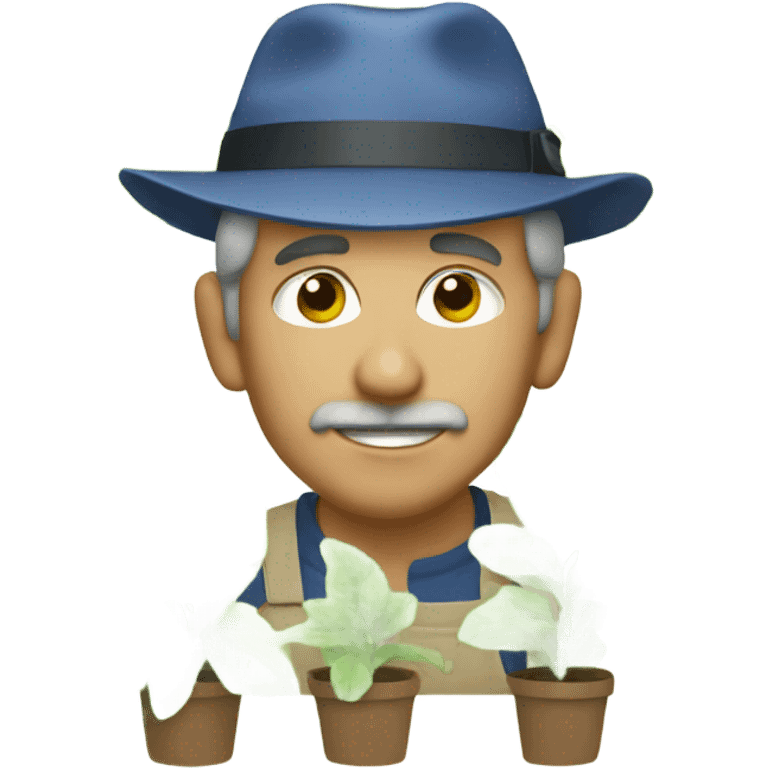 French gardener emoji