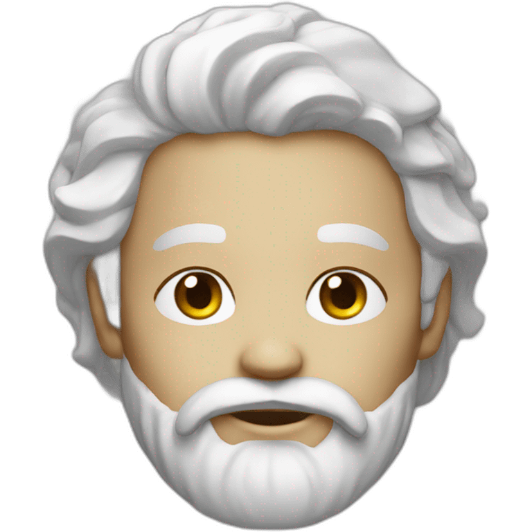 Christian God white emoji