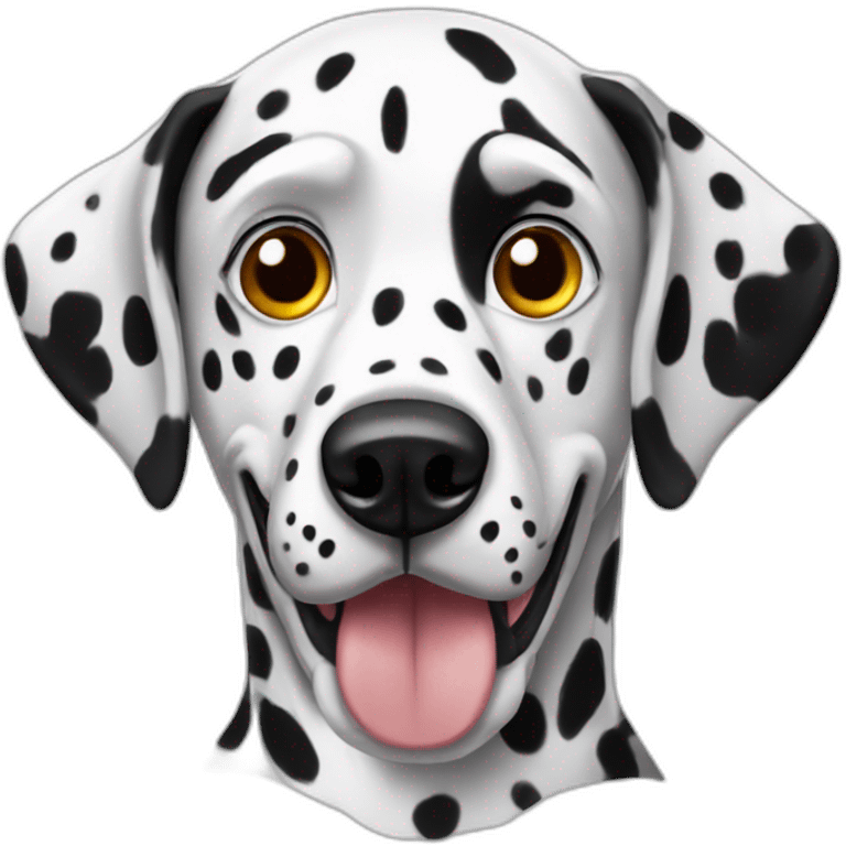 Dalmatian the Jocker emoji