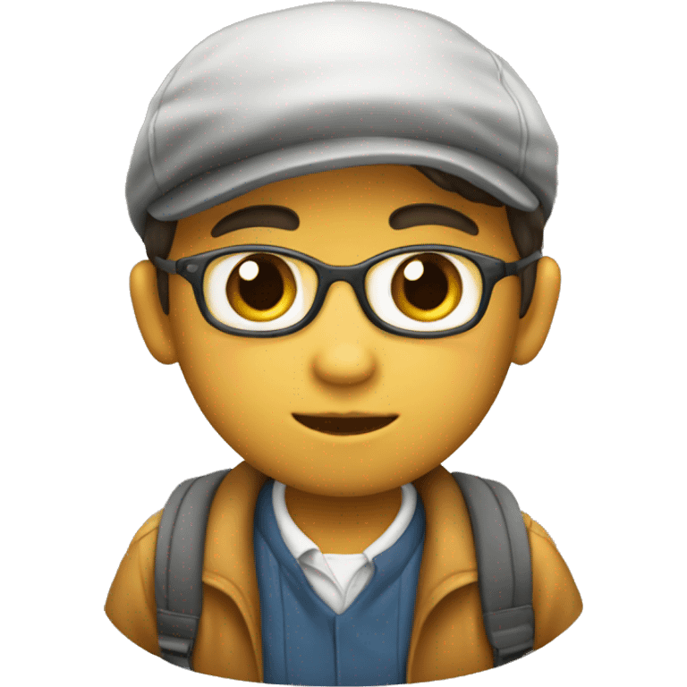 niño studiante emoji