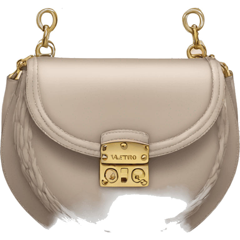 Valentino moon bag emoji