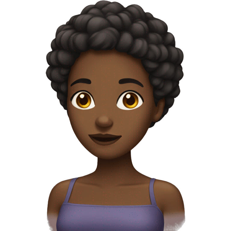 Black girl  emoji