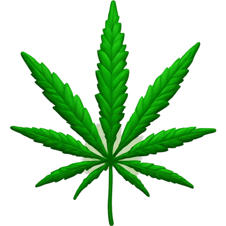 marijuana leaf emoji