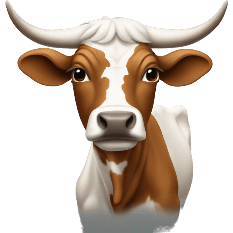 texas longhorn heifer emoji