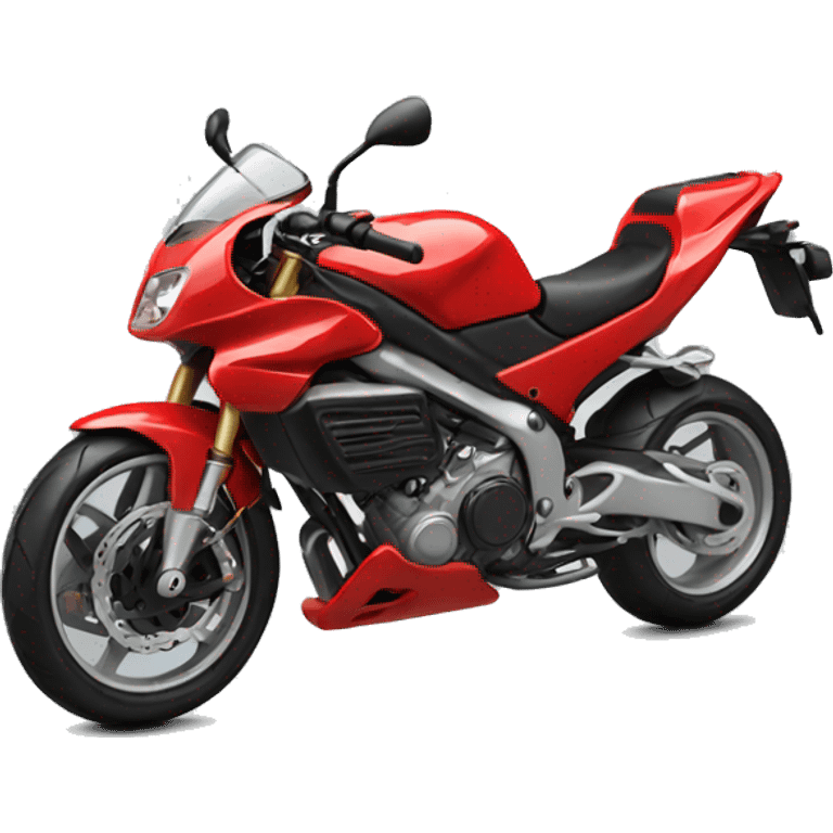 Red sports bike emoji