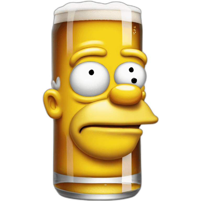 Homer simpson bière emoji