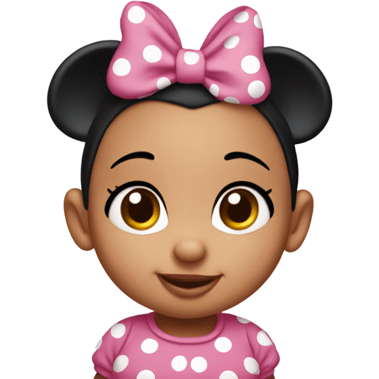 minnie mouse baby emoji