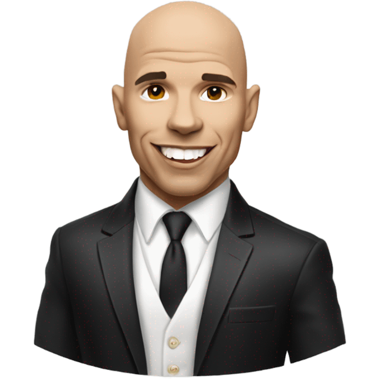 Realistic emoji of the singer Pitbull emoji