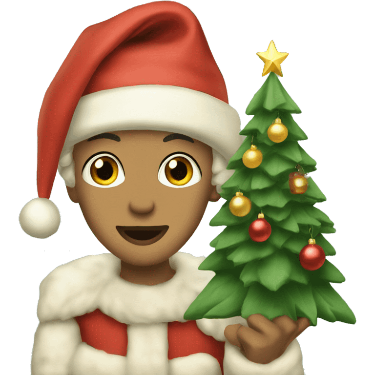 Vintage Christmas aesthetic  emoji