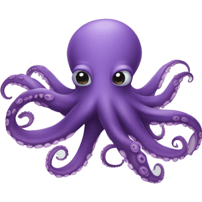 Octopus front face emoji