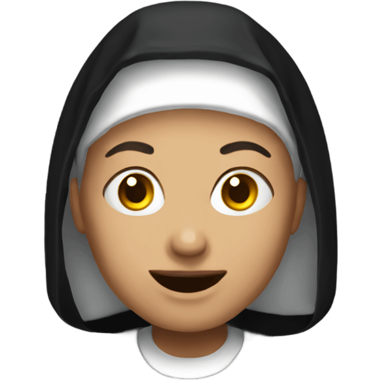  Crazy nun emoji