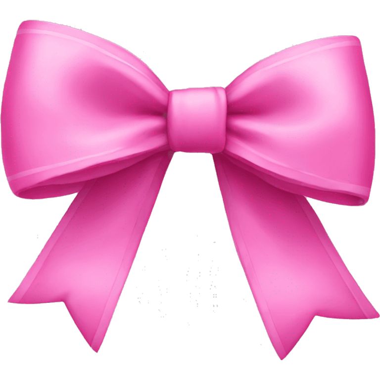 pink bow emoji