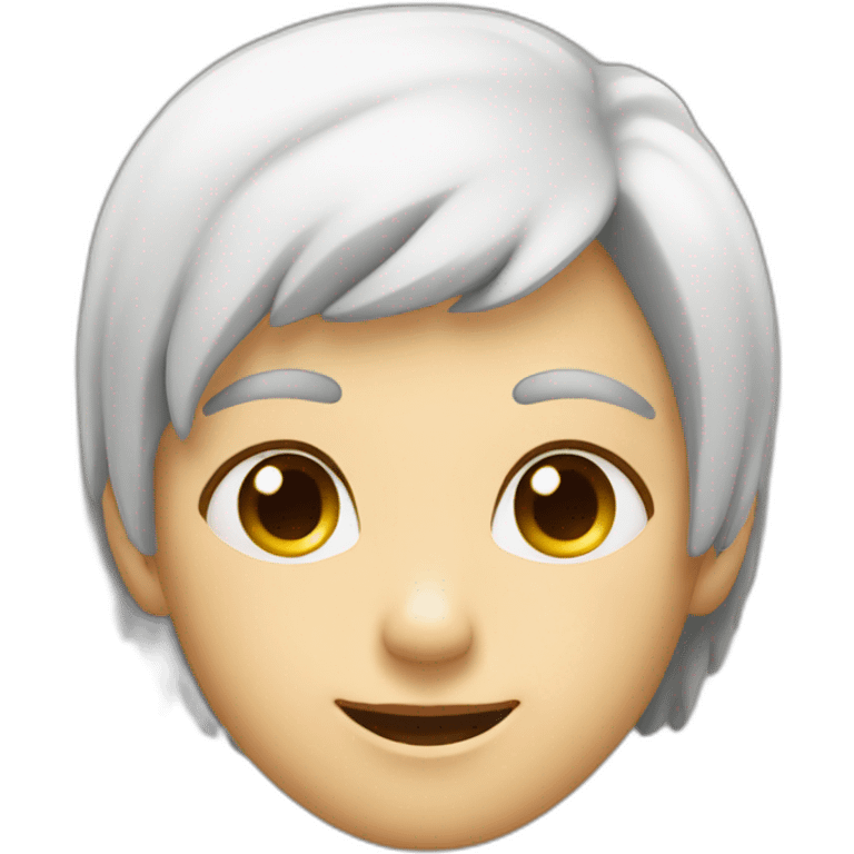 Chat avec des yeux de cœurs emoji