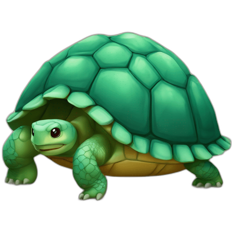 Tortue qui lance 1 kameamea emoji