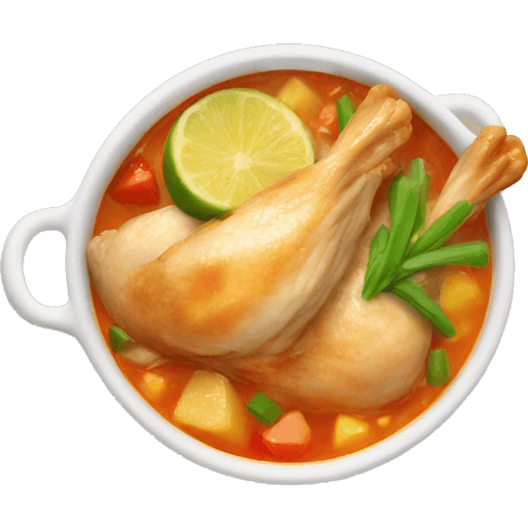 Caldo de pollo emoji