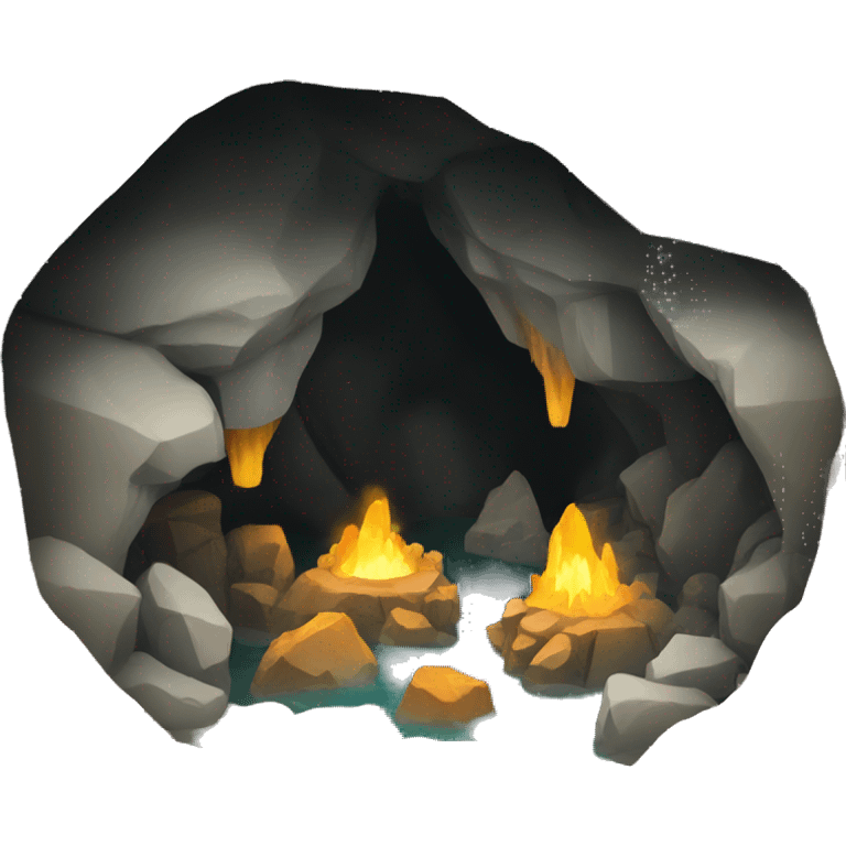 Une cave emoji