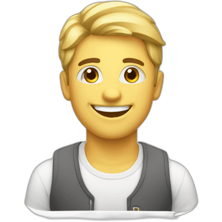 happy programer emoji