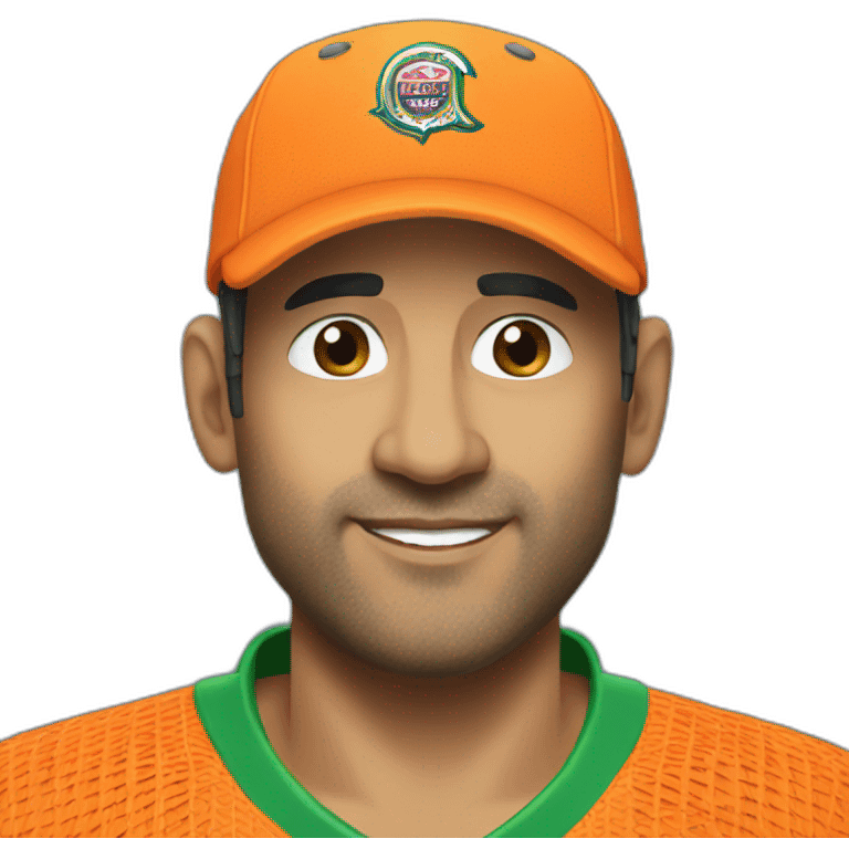 dhoni emoji