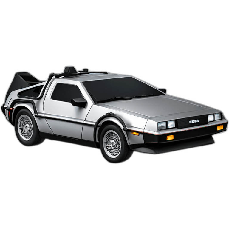 delorean emoji