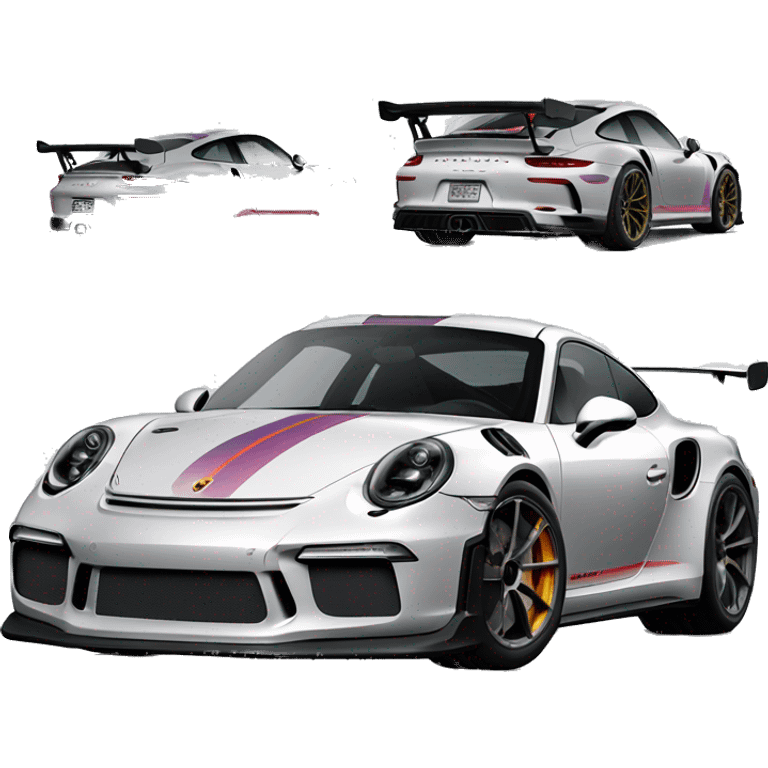 Porsche 911 gt3 rs emoji