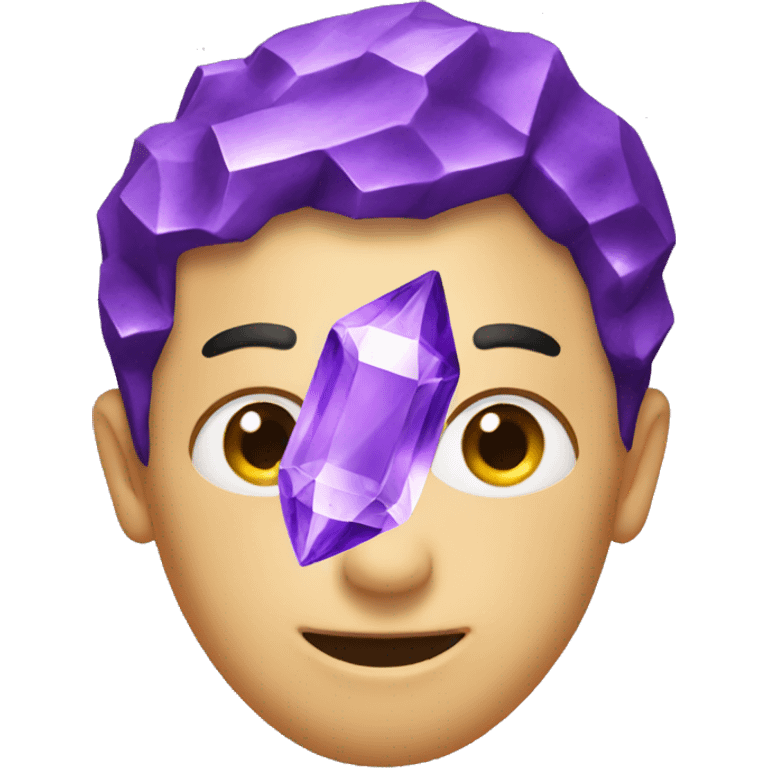 purple crystal  emoji