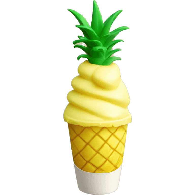 Pineapple dole whip  emoji