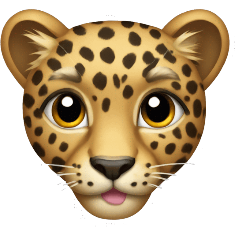 leopard bow emoji