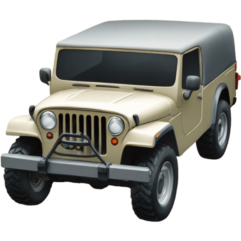 Cj-6 jeep emoji