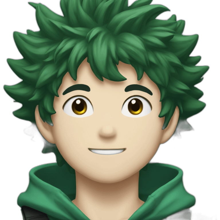 Izuku one far all emoji