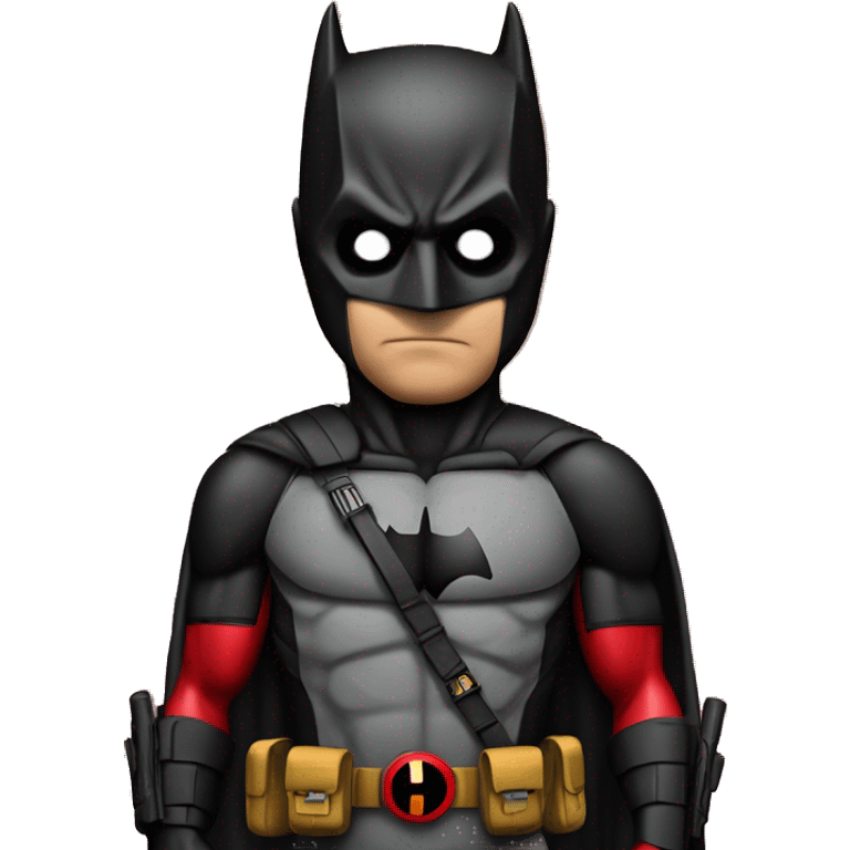 Batman deadpool emoji