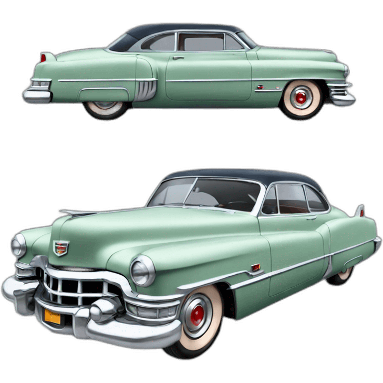 1949 cadillac coupe deville emoji