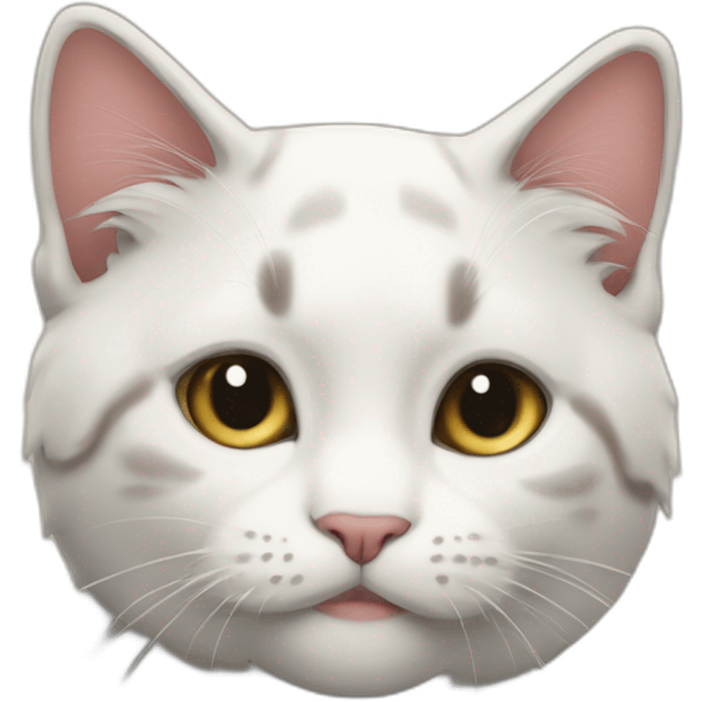 心形的猫头 emoji