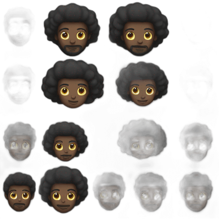 Black jew emoji