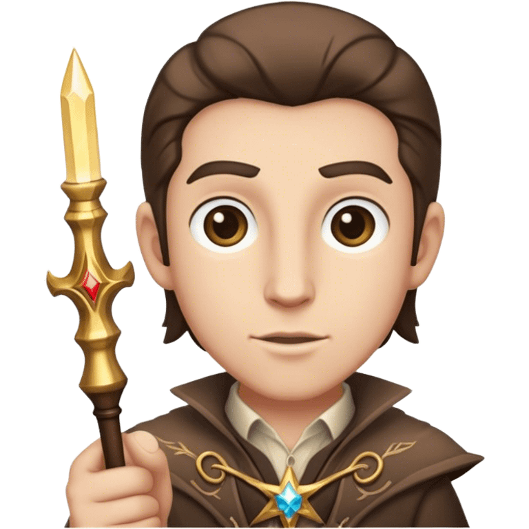 Chappell roan with a wand emoji