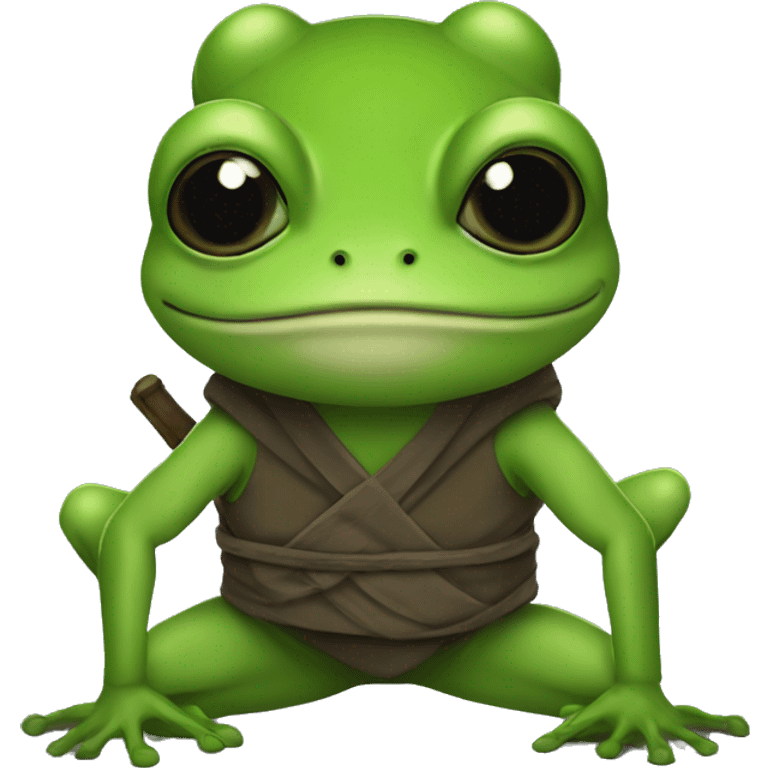 Ninja frog emoji