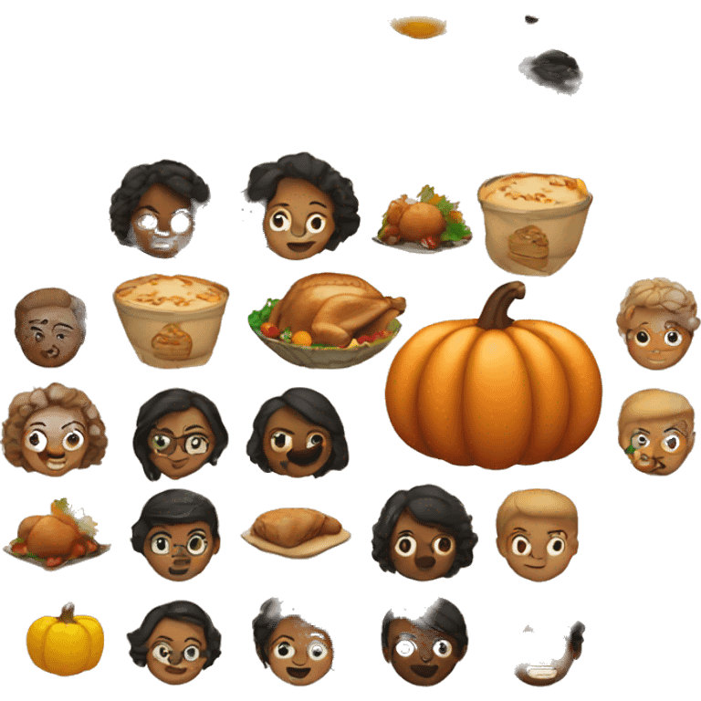 Thanksgiving emoji