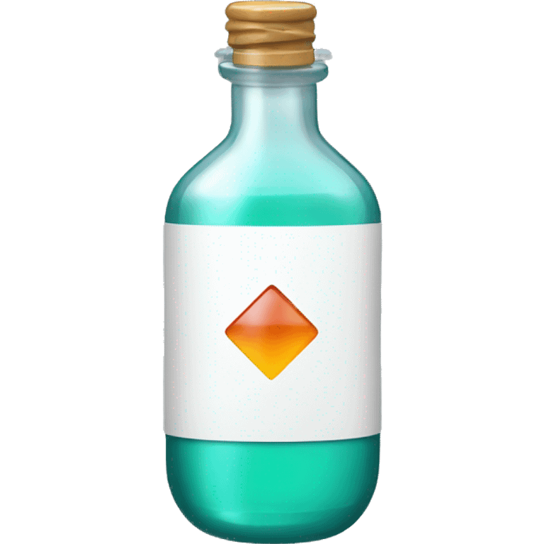 chemicals in bottle emoji