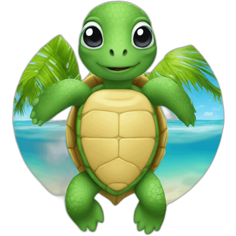 turtle in bikini emoji