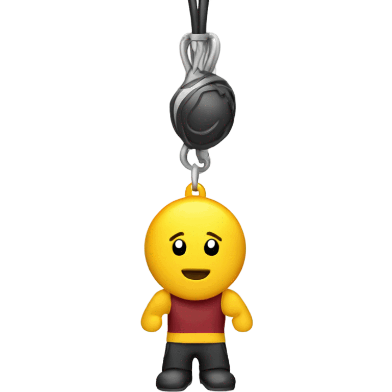 Sport coach whistle on string  emoji