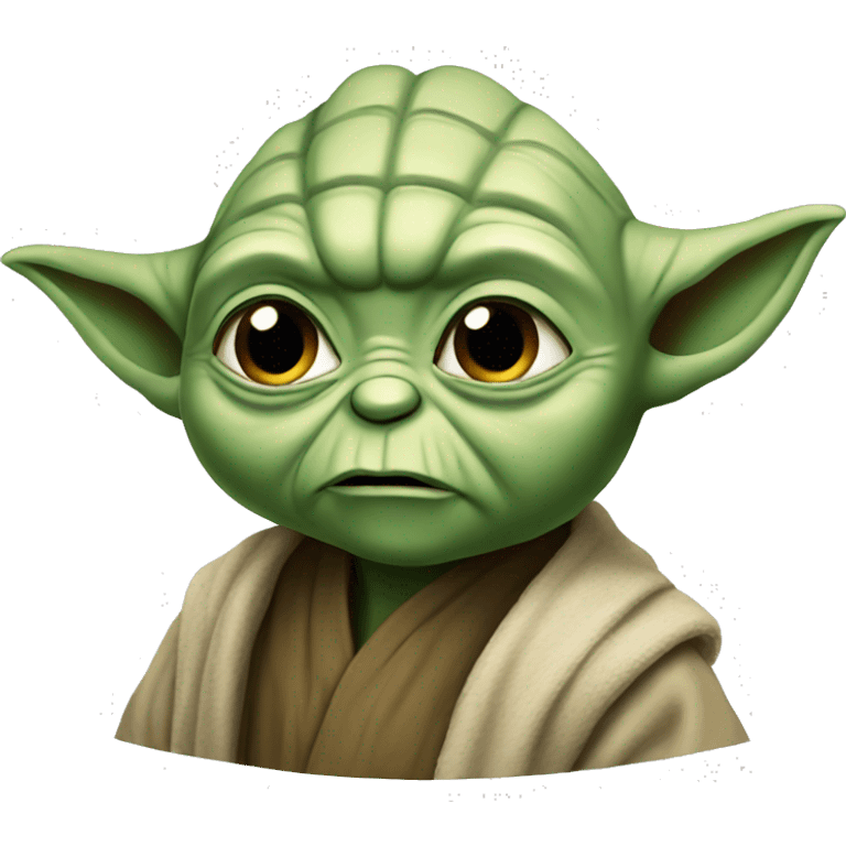 Yoda surprised  emoji