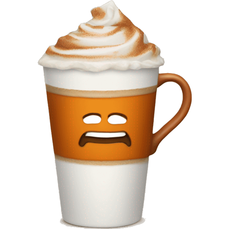 pumpkin spice latte emoji