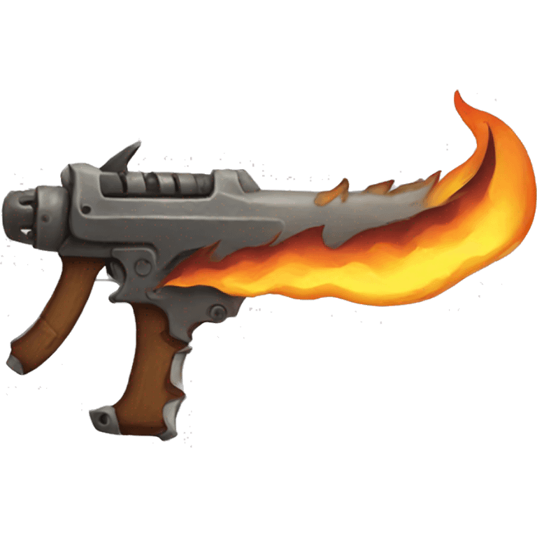 flame weapon emoji