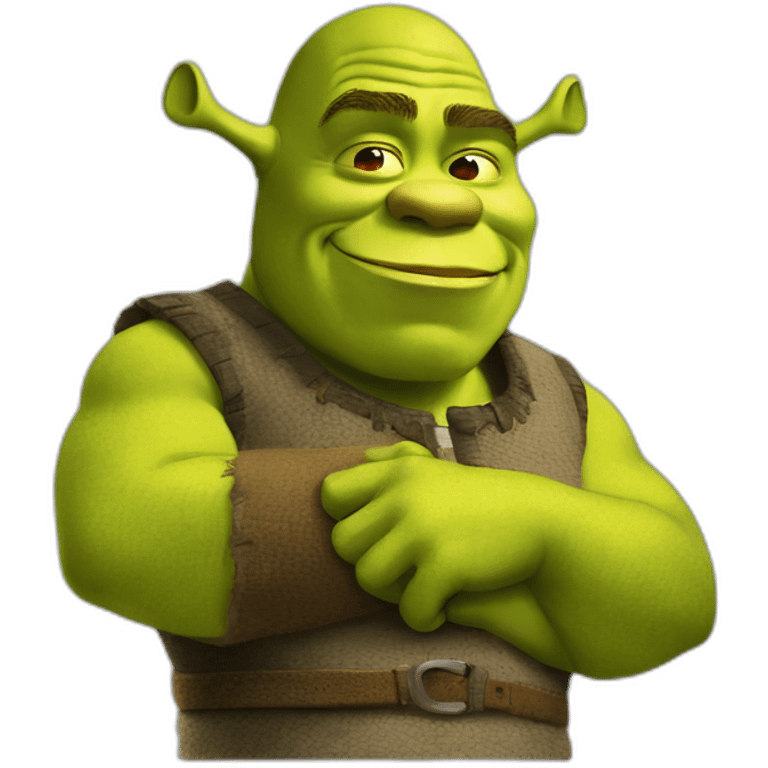 shrek as an ipod emoji