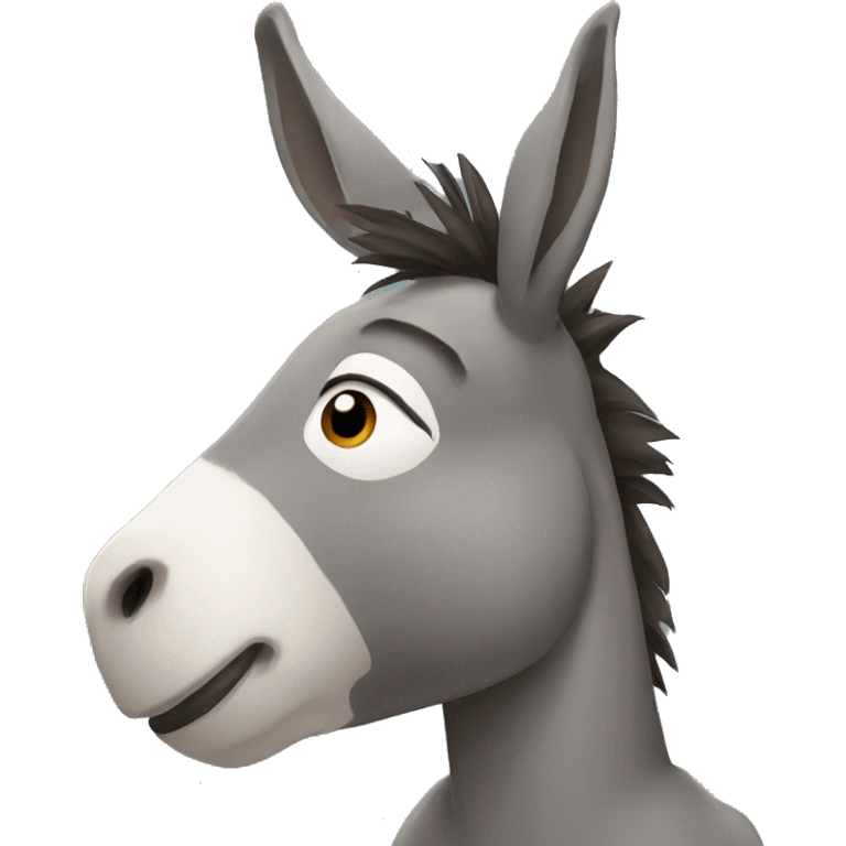 Donkey saying sorry emoji