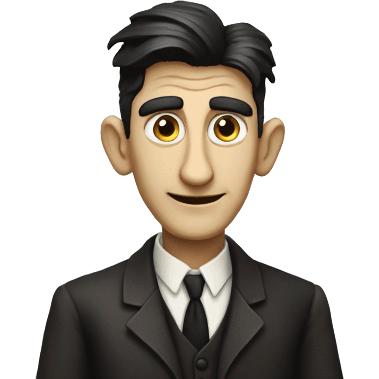 Franz Kafka with thumbs up emoji