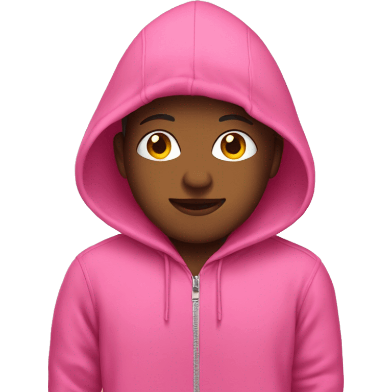 pink hoodie emoji