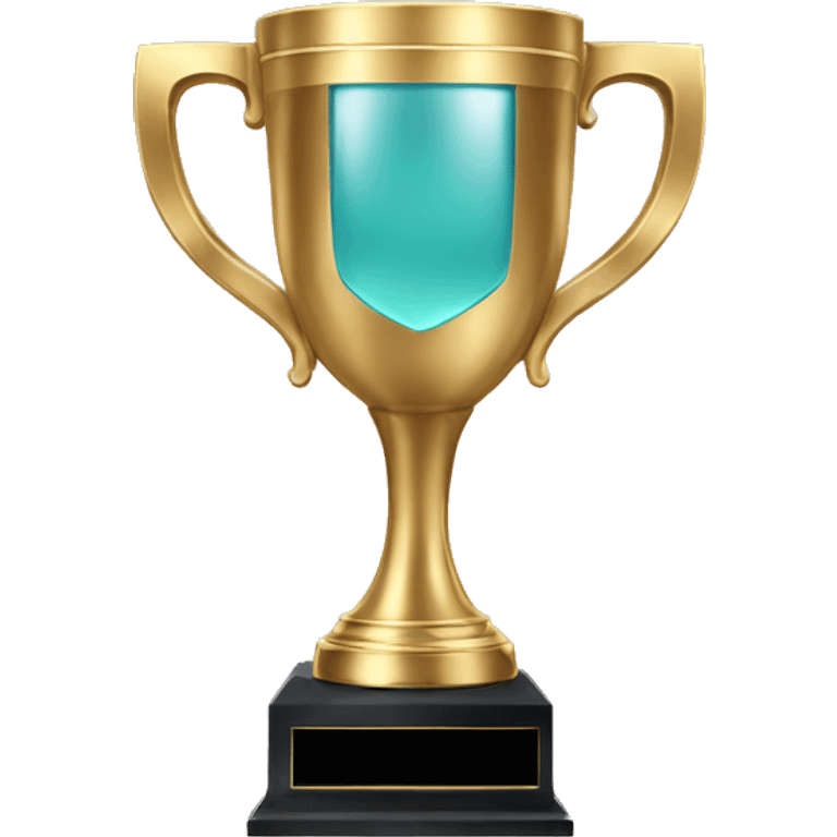 trophy made with glss emoji