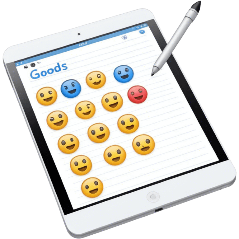 GoodNotes app emoji