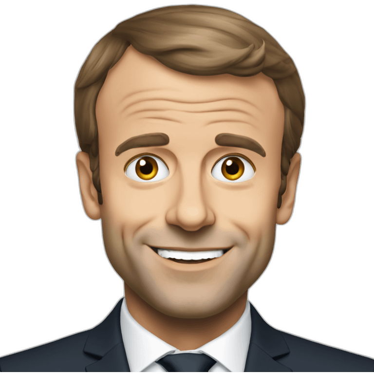 Emmanuel Macron emoji