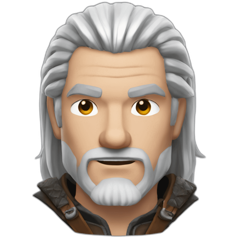 Geralt of Rivia emoji